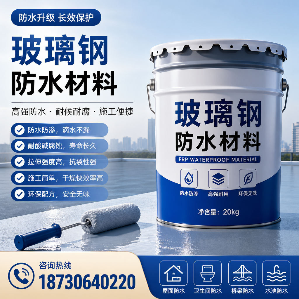 专家解析:玻璃钢防水材料的市场前景分析在 周口
